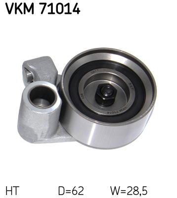 SKF Vezetőgörgő, vezérműszíj VKM71014_SKF